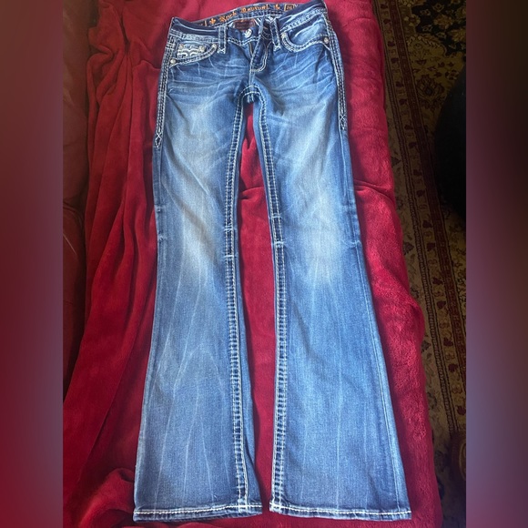 Rock Revival bootleg jeans size 26 - Picture 1 of 5